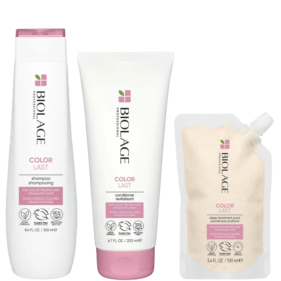 Biolage ColorLast Colour Protect Shampoo, Conditioner and Hair Mask for Coloured Hair RoutineImage1