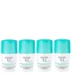 Set de Traitement anti-transpirant Roll-on 48 h Transpiration intense Peau sensible VICHY 4 x 50 ml
