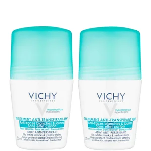 VICHY No Marks Roll-on Deodorant Duo 50ml - undefined undefined