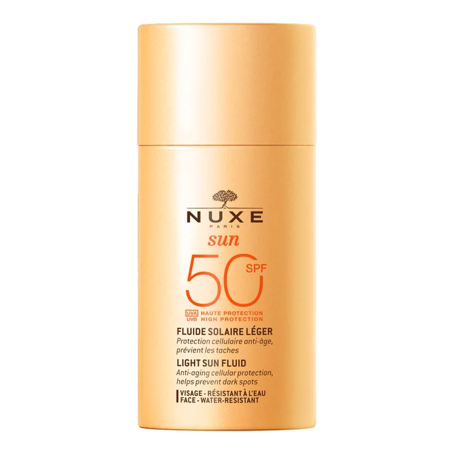 NUXE Sun Fluide Solaire Léger Visage SPF 50 50 ml