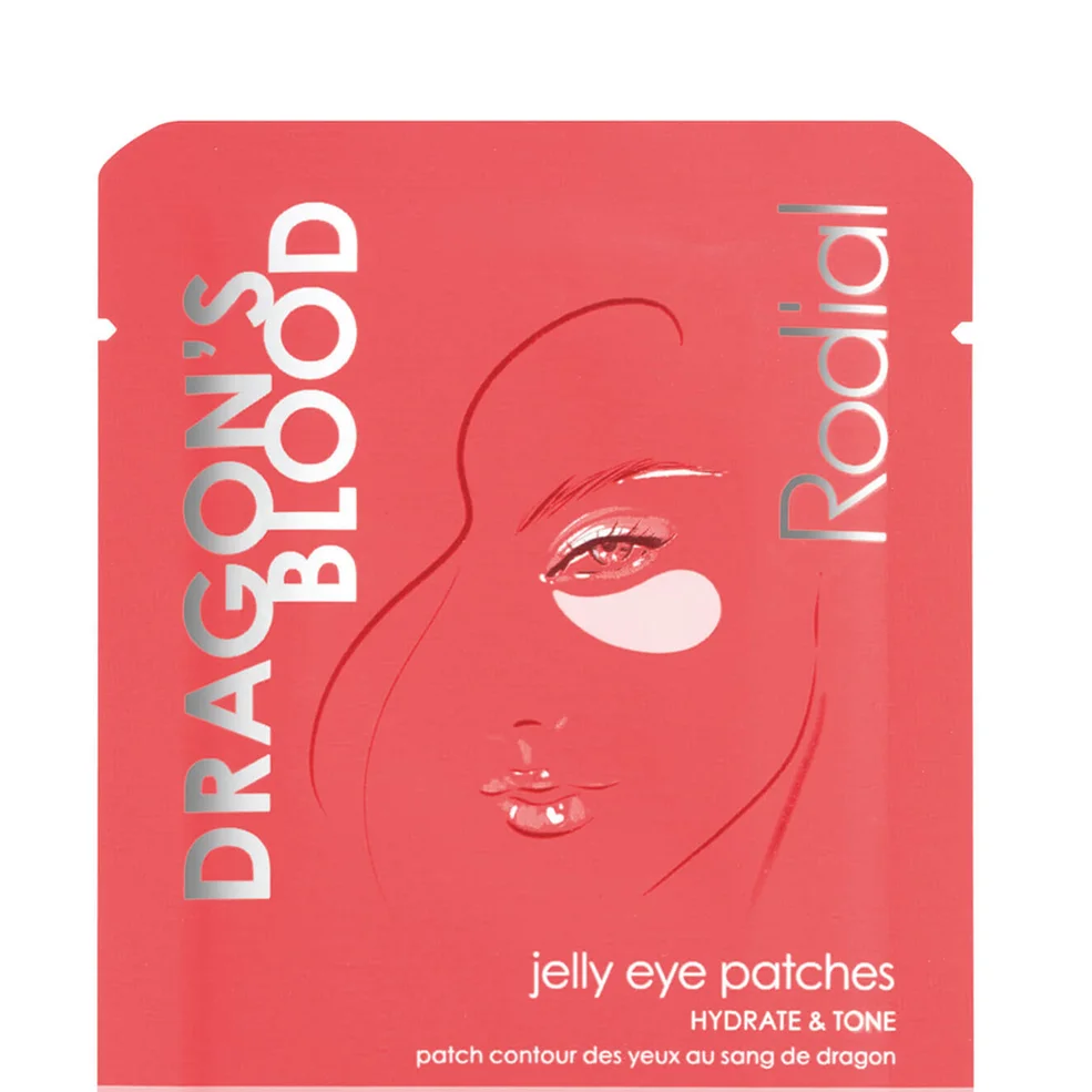 Rodial Dragon's Blood Jelly Eye Patches - Single SachetImage1