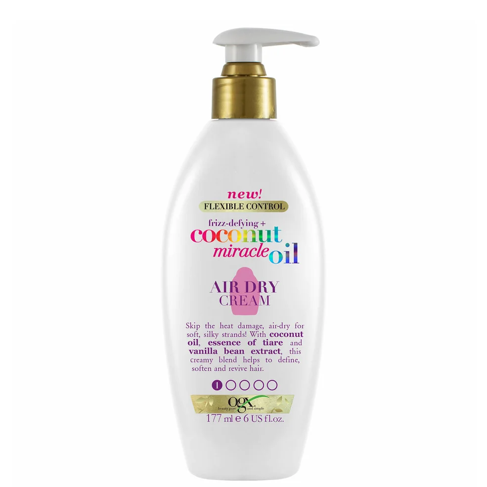 OGX Frizz-Defying+ Coconut Miracle Oil Air Dry Cream 177mlImage1