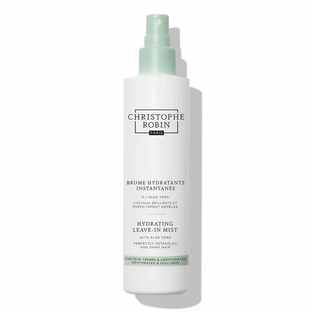Brume hydratante intantanée sans rinçage à l'aloe vera Christophe Robin 150 ml