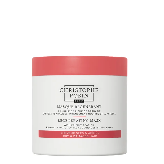 Masque régénérant à l'huile rare de figue de barbarie Christophe Robin 250 ml
