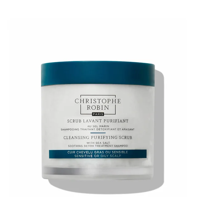 Gommage lavant purifiant au sel marin Christophe Robin 250 ml