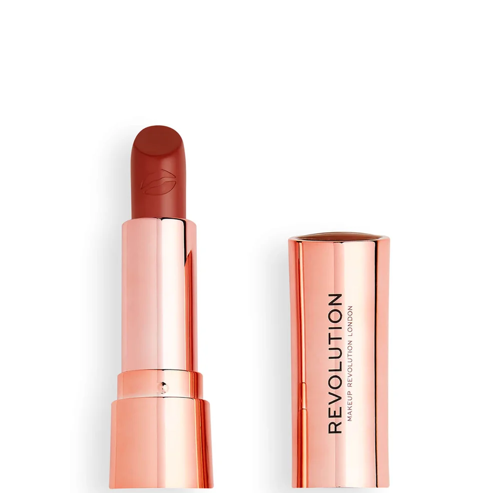 Makeup Revolution Satin Kiss Rouge à Lèvres (Différentes teintes disponibles)Image1