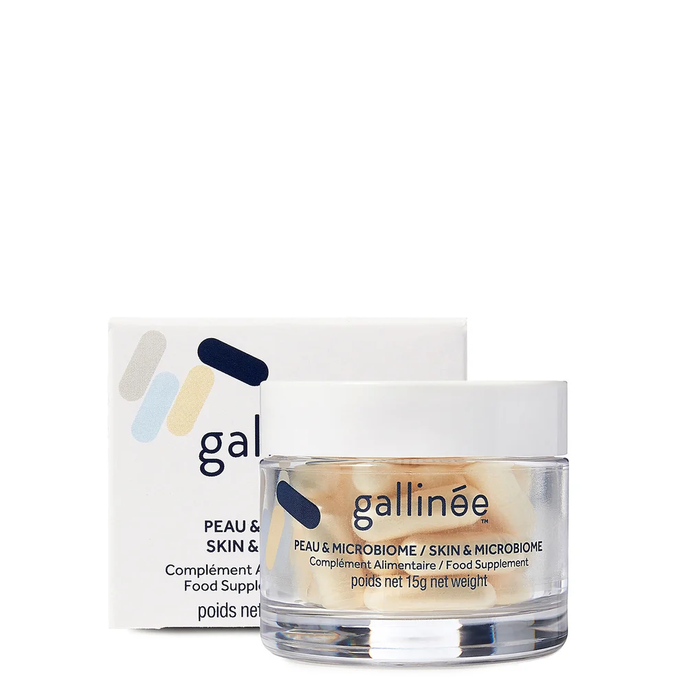 Gallinée Skin and Microbiome Food Supplement: A Month of Pre, Pro and Postbiotics (30 Caps)Image1