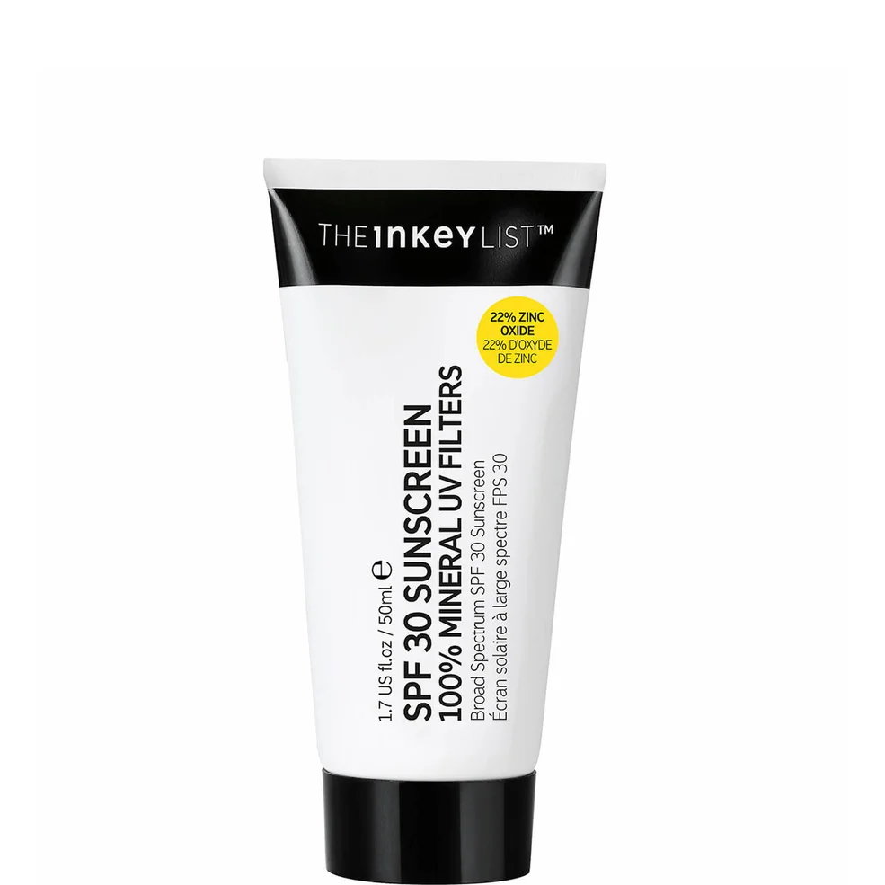 The INKEY List SPF30 Sunscreen 100% Mineral UV Filters 50mlImage1