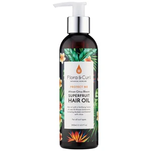 Flora & Curl African Citrus Superfruit Hair Oil 200ml - undefined undefined