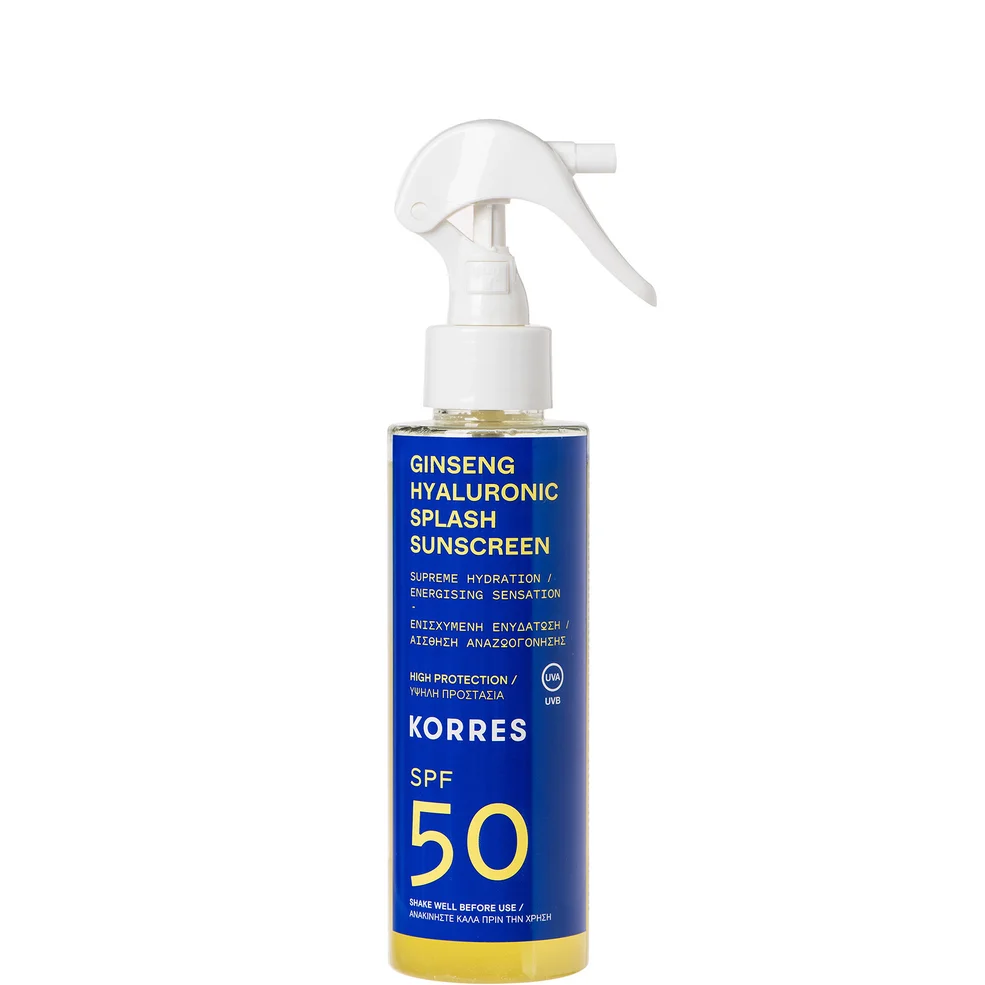 KORRES Ginseng Hyaluronic SPF50 Splash Sunscreen 150mlImage1