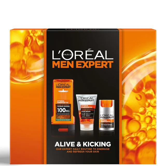 L'Oreal Paris Men Expert Alive and Kicking 3 Pieces Gift Set for Him
