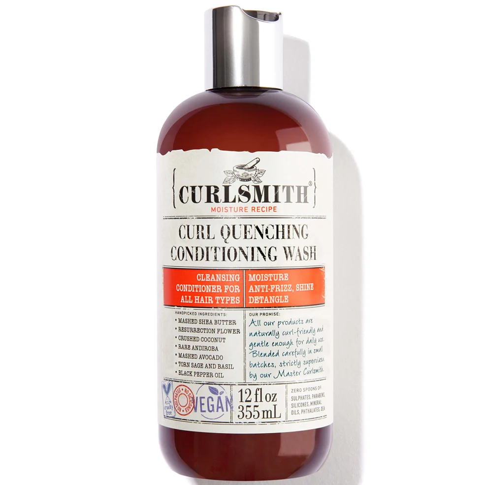 Curlsmith Curl Quenching Après-Shampooing Nettoyant pour Cheveux Bouclés 355 mlImage1