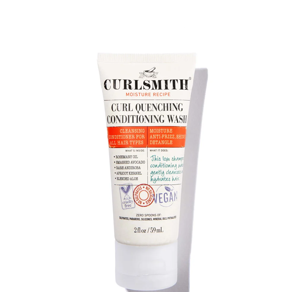 Curlsmith Curl Quenching Après-Shampooing Nettoyant pour Cheveux Bouclés Format Voyage 59 mlImage1