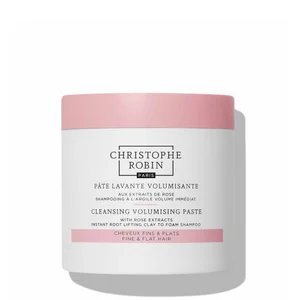 Pâte lavante volumisante au rassoul pur et à la rose Christophe Robin 250 ml - undefined undefined