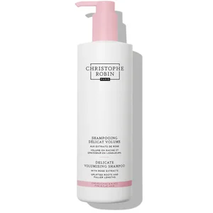 Shampooing délicat volume naturel aux extraits de rose Christophe Robin 500 ml - undefined undefined
