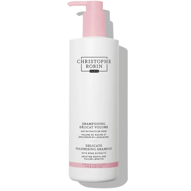 Shampooing délicat volume naturel aux extraits de rose Christophe Robin 500 ml