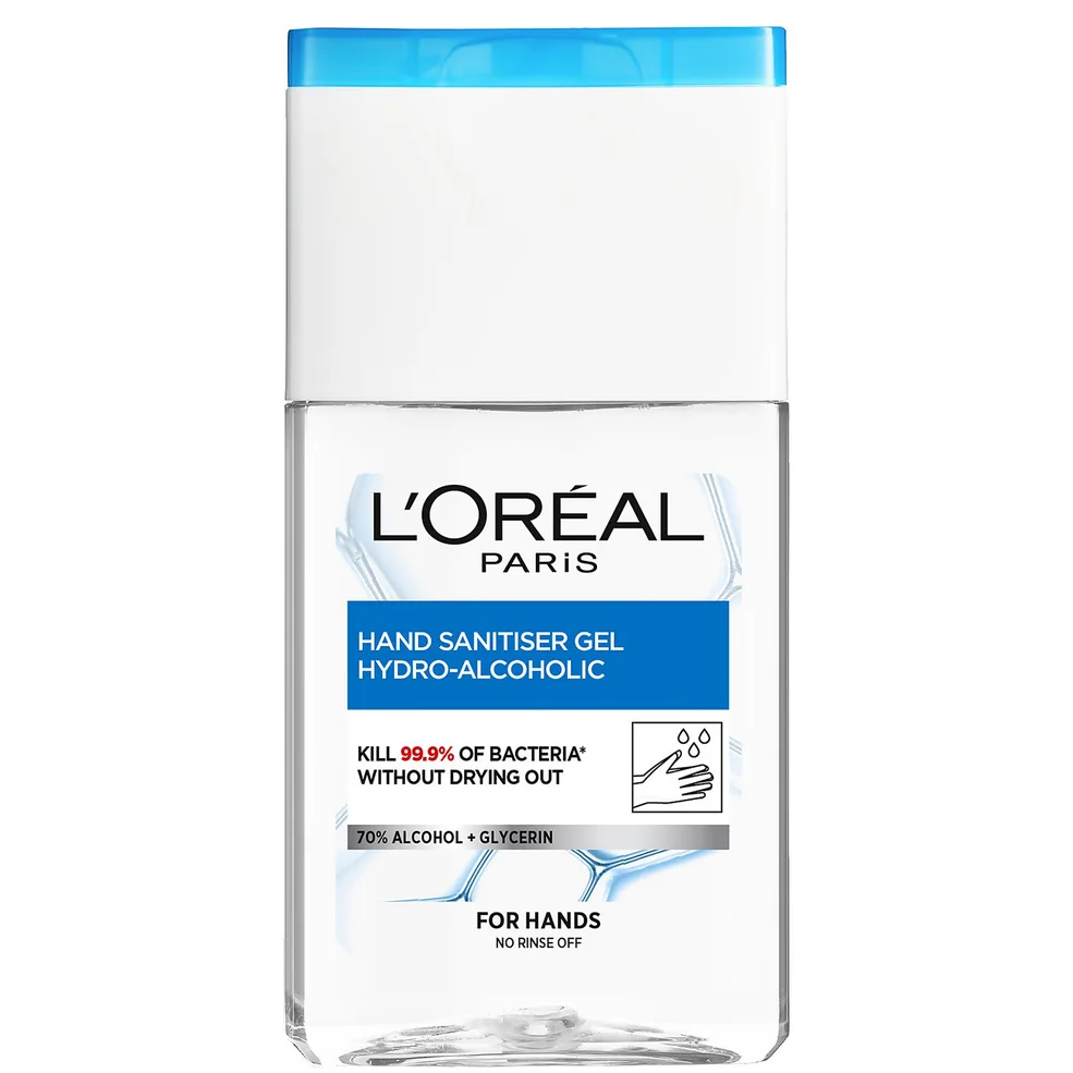 L'Oréal Paris Antibacterial 70% Alcohol Hand Sanitiser Gel 125mlImage1