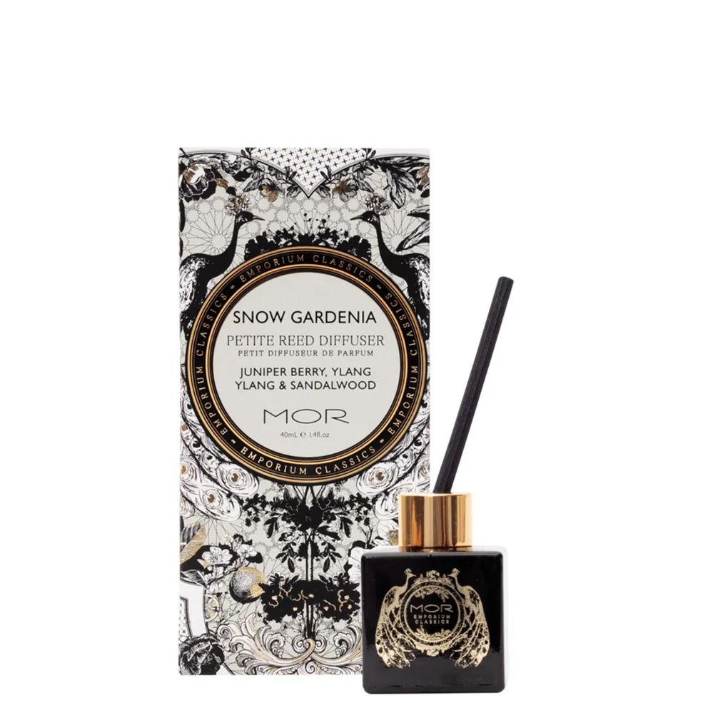 MOR Emporium Classics Snow Gardenia Petite Reed Diffuser 40mlImage1