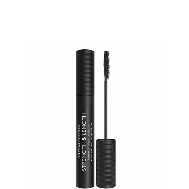bareMinerals Strength & Length Mascara Infusé de Sérum - Noir 8 ml