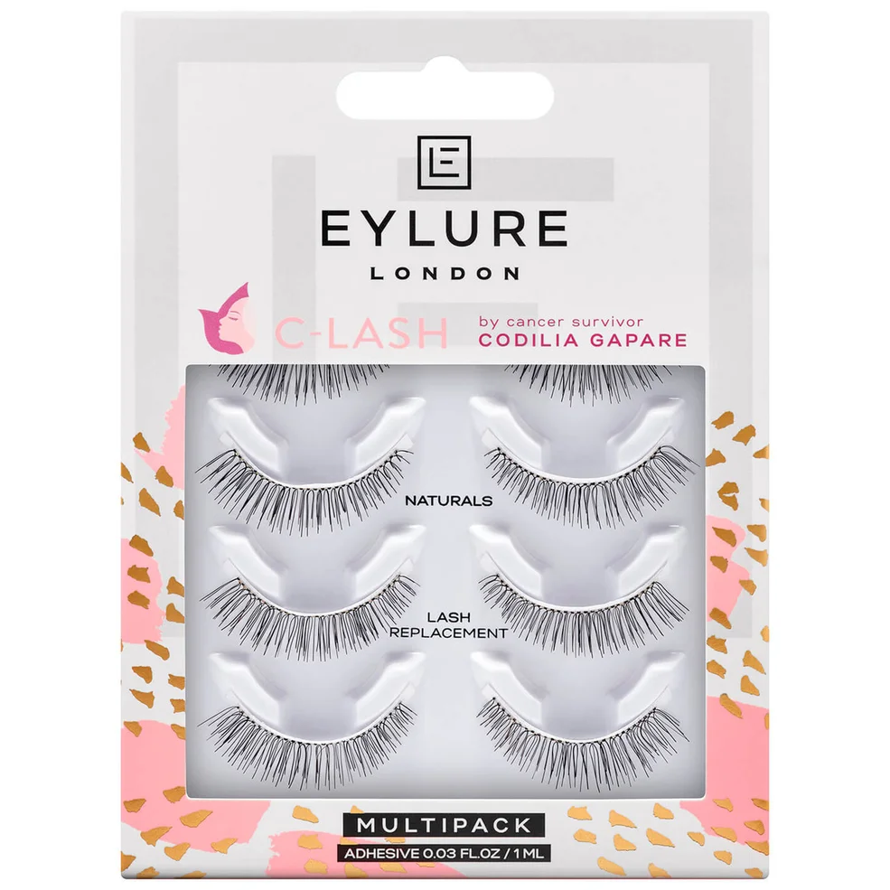 Eylure False Lashes C-Lash Natural's Multipack 4sImage1