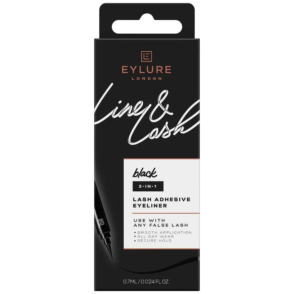 Eylure Line and Lash Glue and Liner Pen - BlackImage1