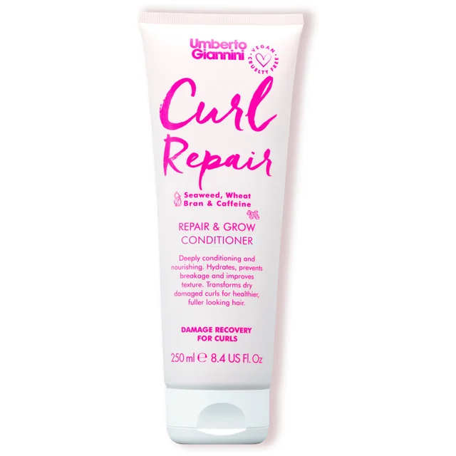 Umberto Giannini Curl Repair and Grow Après-Shampooing 250 ml