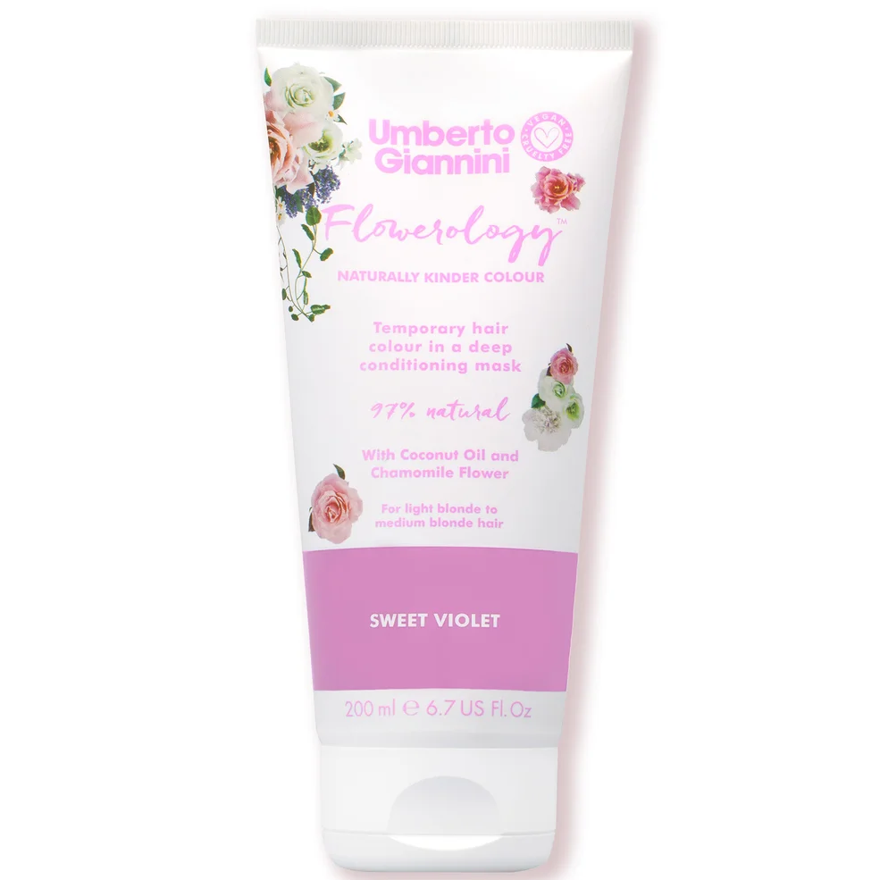 Umberto Giannini Flowerology Colour Mask - Sweet Violet 195mlImage1