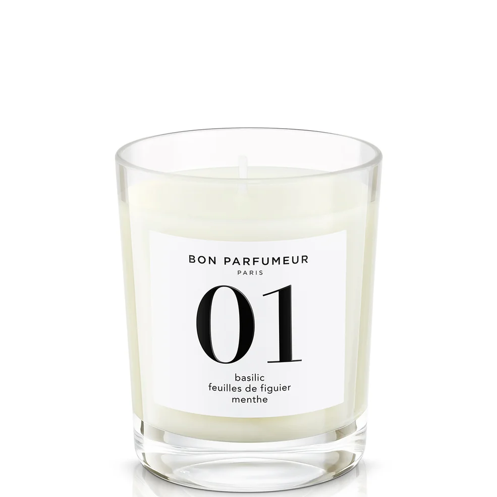 Bon Parfumeur 01 Basil Fig Leaf Mint Candle 180gImage1