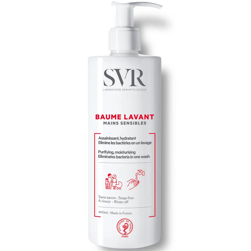 SVR Mild Wash-Off Balm Cleanser for Sensitive and Overwashed Hands 400mlImage1