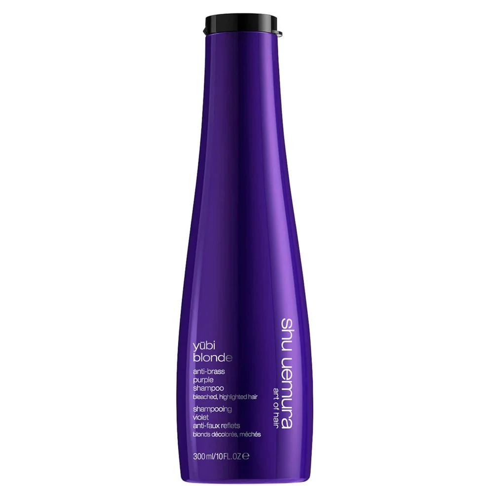 Shu Uemura Art of Hair Yubi Blonde Shampooing Violet Anti-Faux Reflets pour Cheveux Blonds Décolorés ou Méchés 300 mlImage1