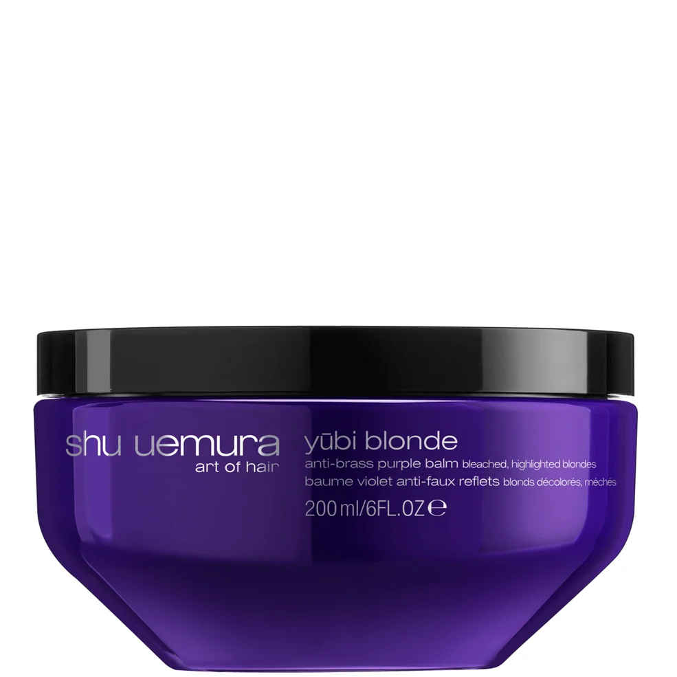 Shu Uemura Art of Hair Yubi Blonde Baume Violet Anti-Faux Reflets pour Cheveux Blonds Décolorés ou Méchés 200 mlImage1