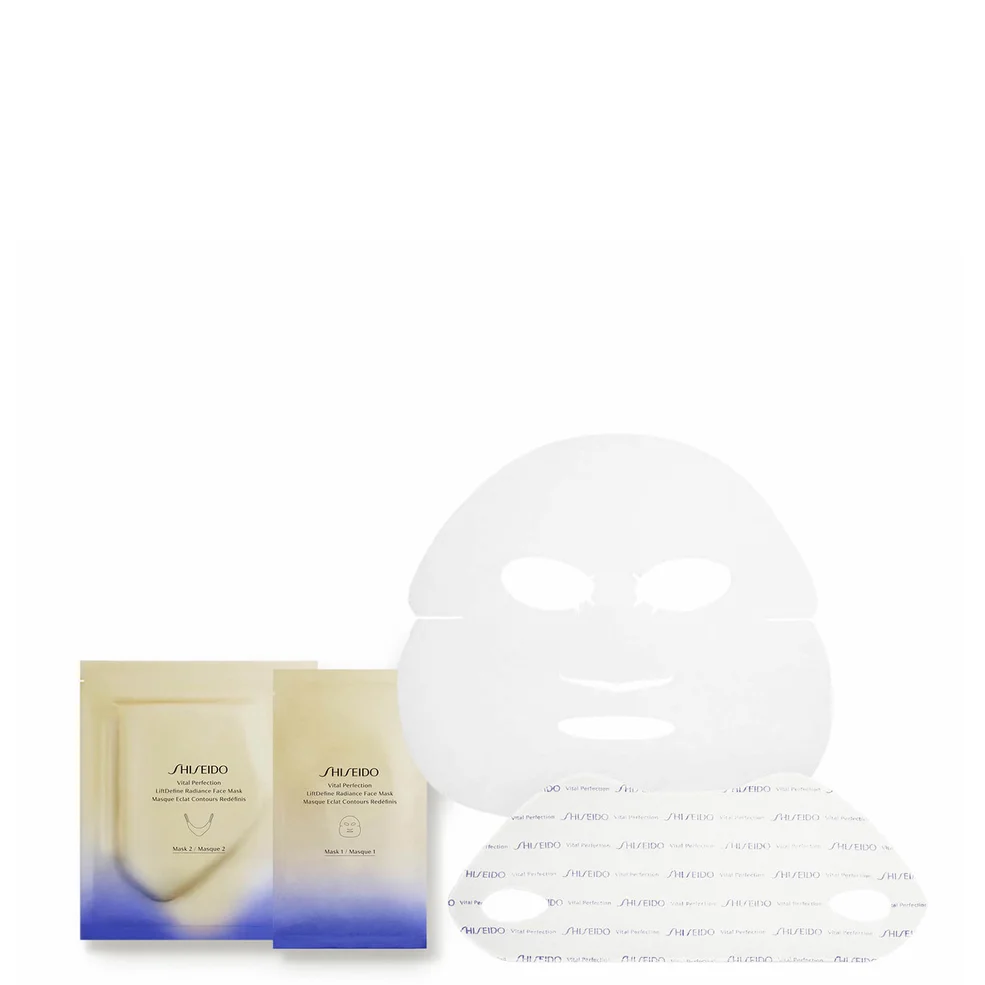 Shiseido Vital Perfection Masque Éclat Contours Redéfinis (Paquet de 6)Image1