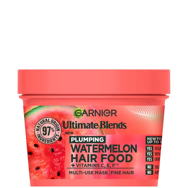 Garnier FRUCTIS Hair Food Pastèque Masque Soin 3-en-1 390 ml