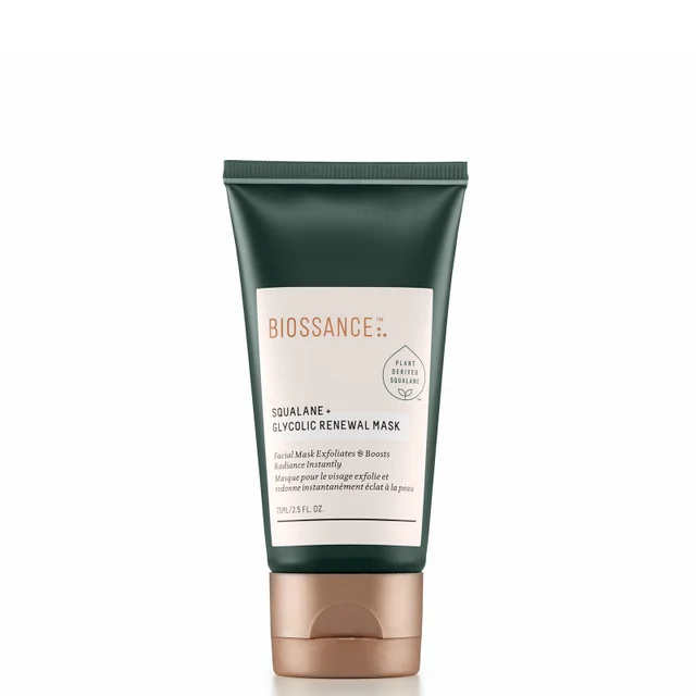 Masque rénovateur au squalane et au glycol Biossance 75 m