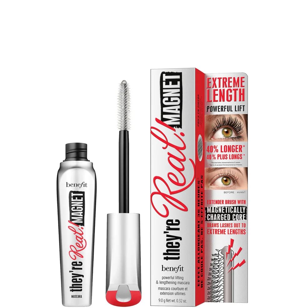 benefit They’re Real Magnet Extreme Lengthening and Powerful Lifting Mascara - Supercharged Black 9gImage1