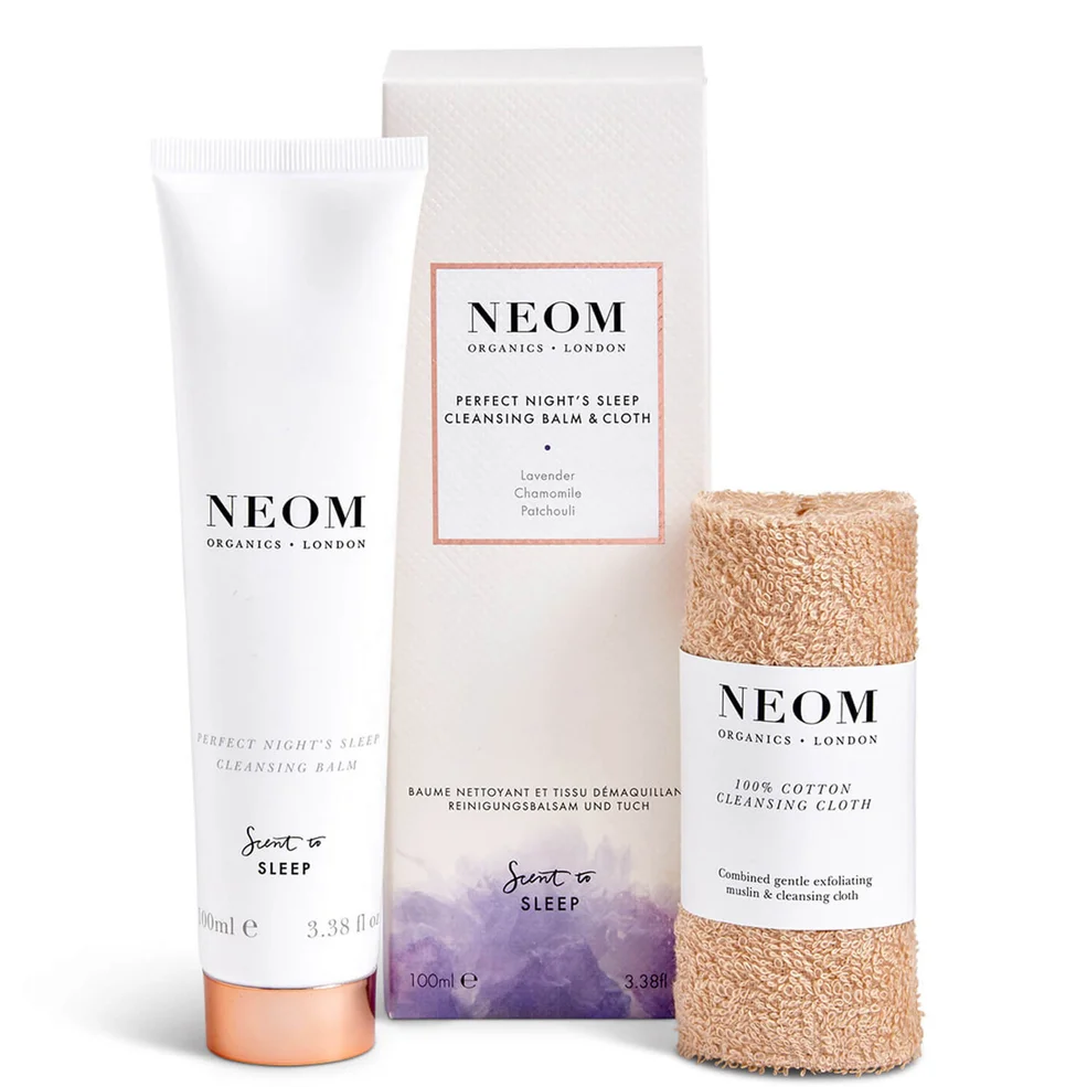 NEOM Perfect Night's Sleep Cleansing Balm and Cloth 100mlImage1