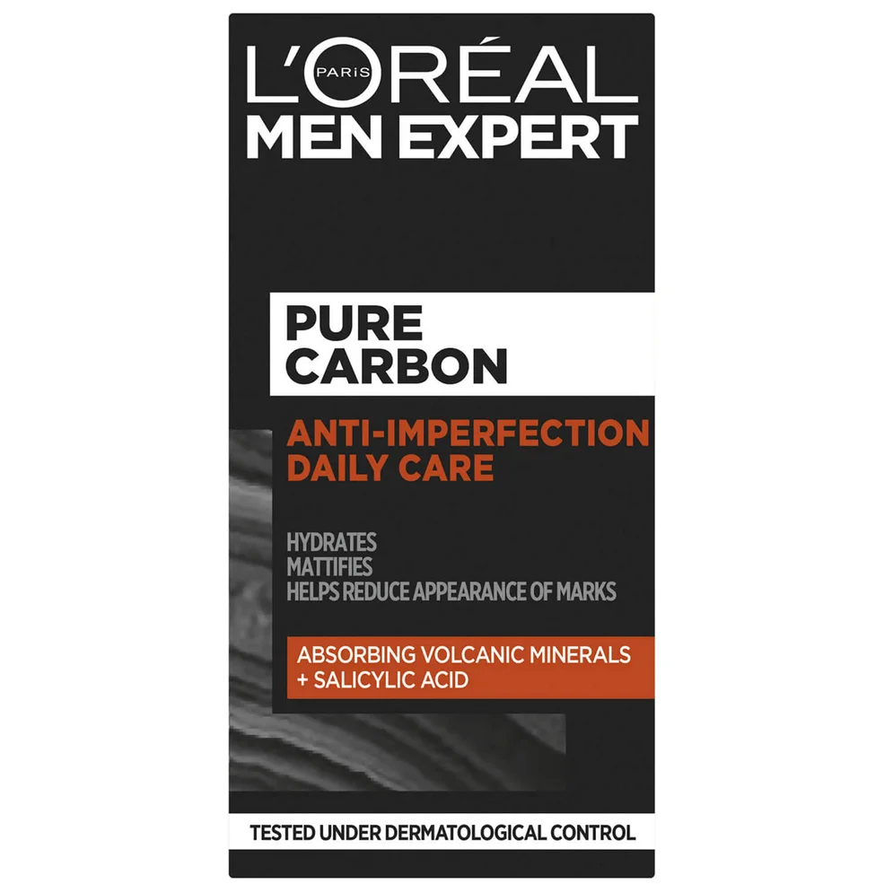 L'Oréal Paris Men Expert Pure Carbon Crème pour le Visage Exfoliante Anti-Imperfections 50 mlImage1