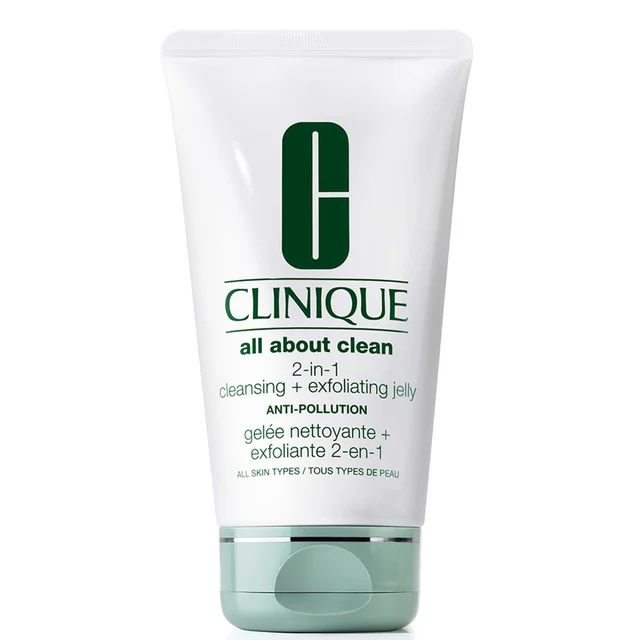 Clinique All About Clean 2-in-1 Gelée nettoyante et exfoliante 150ml