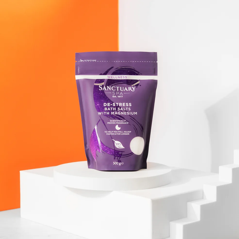 Sanctuary Spa Wellness De-stress Bath Salts 500gImage1