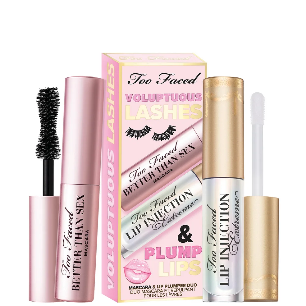 Too Faced Exclusive Limited Edition Voluptuous Lashes and Plump Lips SetImage1