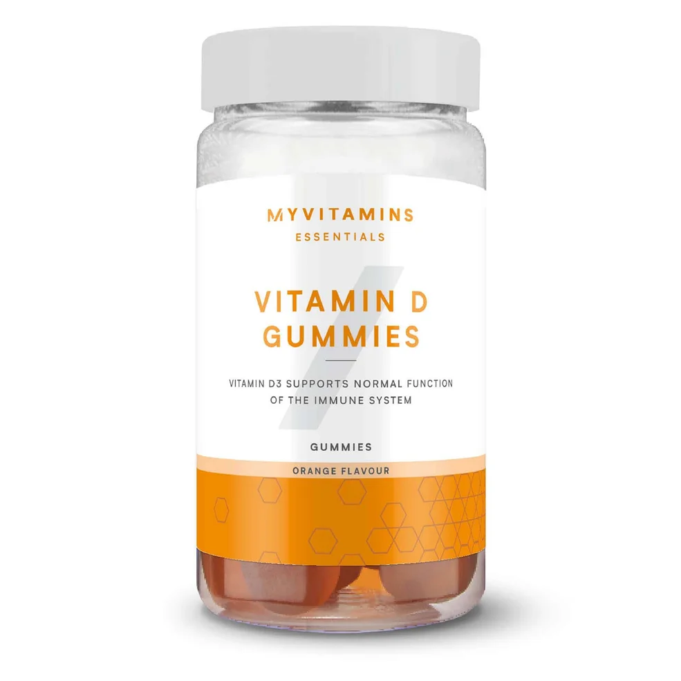 Myvitamins Vitamin D Gummies, Orange, 60 ServingsImage1
