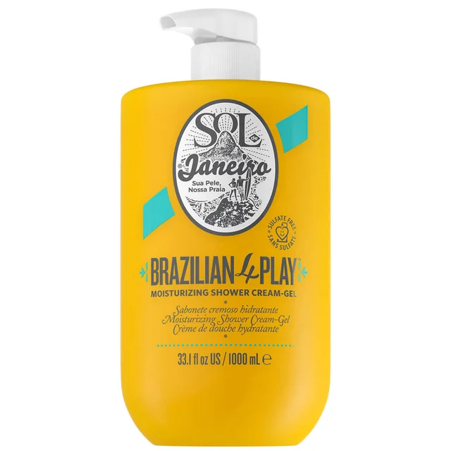 Sol de Janeiro Brazilian 4 Play Gel-Crème de Douche Hydratant 1 000 ml