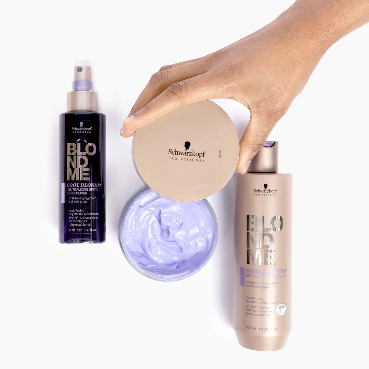 Schwarzkopf Professional BLONDME Cool Blondes Neutralizing Mask 6.76 oz | LOOKFANTASTIC Schwarzkopf Professional BLONDME Cool Blondes Neutralizing Mask 6.76 oz | LOOKFANTASTIC