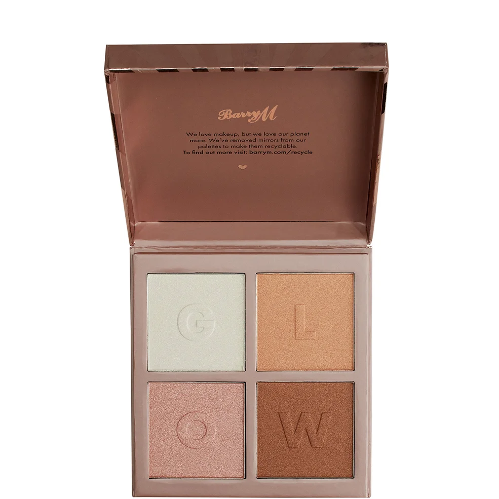 Barry M Cosmetics Glow Beam Illuminating Palette 16gImage1