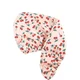 Turban à cheveux imprimé cerise The Vintage Cosmetic Company