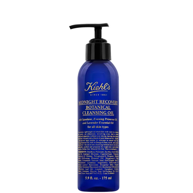 Huile nettoyante botanique Midnight Recovery de Kiehl's (tailles diverses)