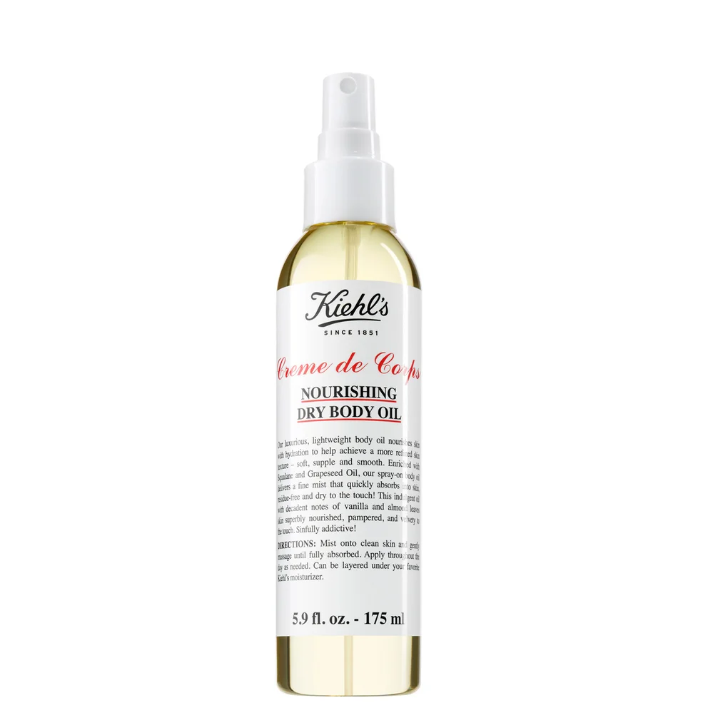Kiehl's Crème de Corps Nourishing Dry Body Oil - 175mlImage1