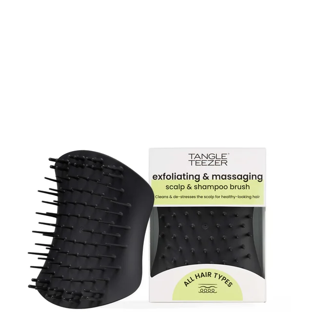 Tangle Teezer The Scalp Exfoliator and Massager - Noir Onyx