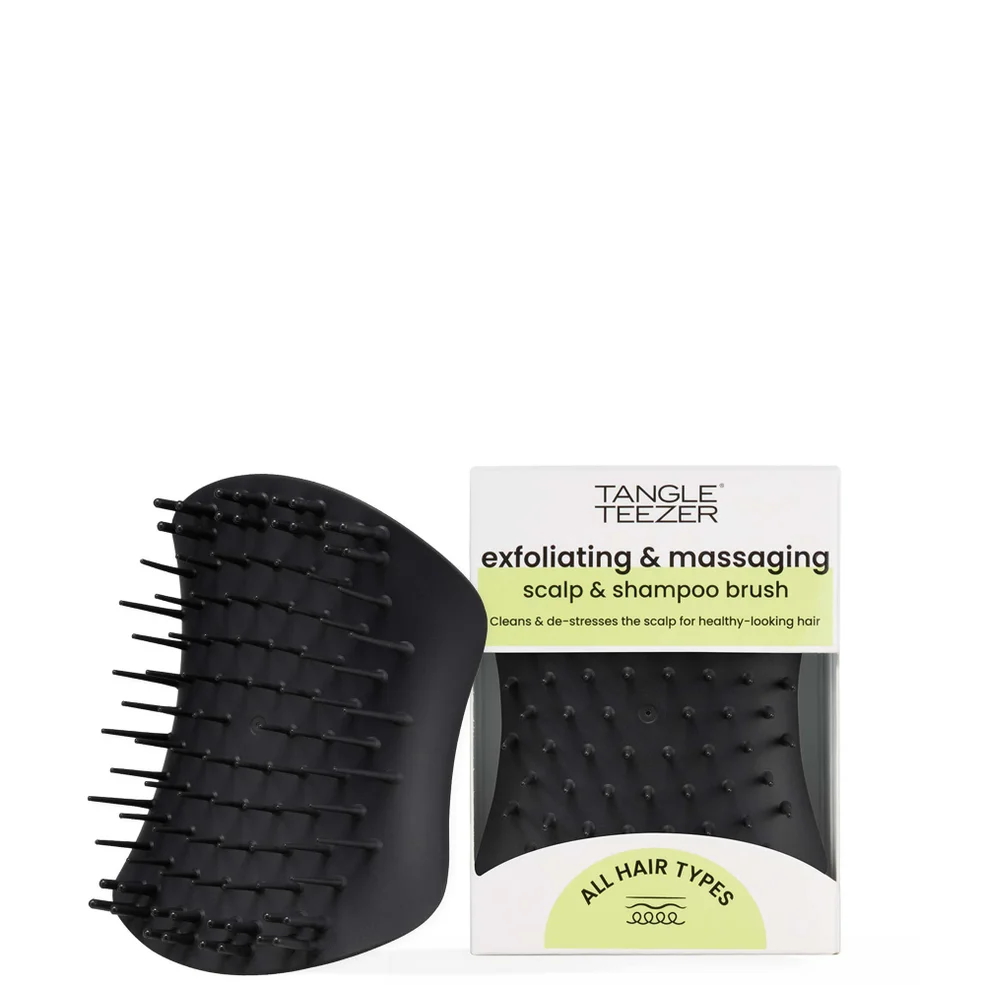 Tangle Teezer The Scalp Exfoliator and Massager - Noir OnyxImage1