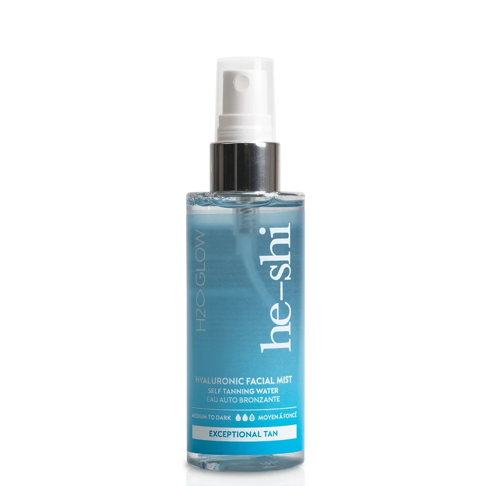 Brume autobronzante pour le visage à l’acide hyaluronique H2O Glow He-Shi 100 mlImage1